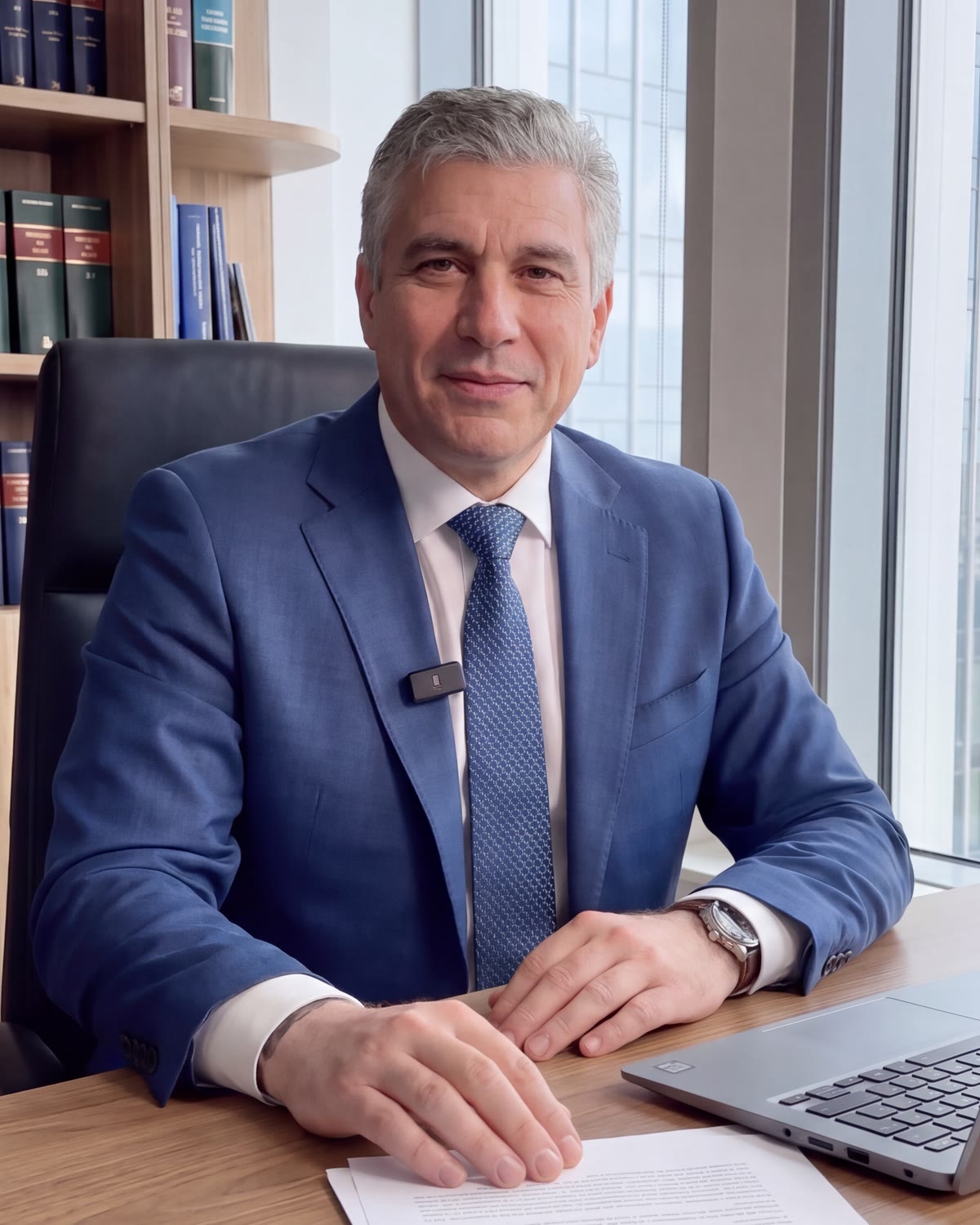 Mark Kramer in seinem Büro